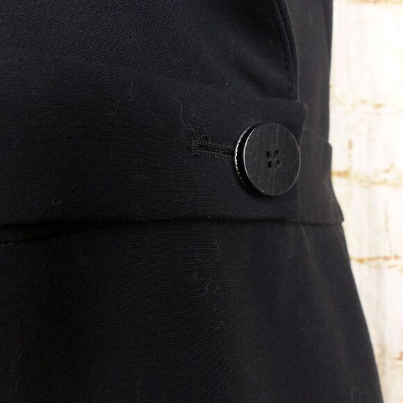 The Limited Scandal Collection Halter Jumpsuit Women 4 Black Wide Legs Altered - Picture 6 of 15